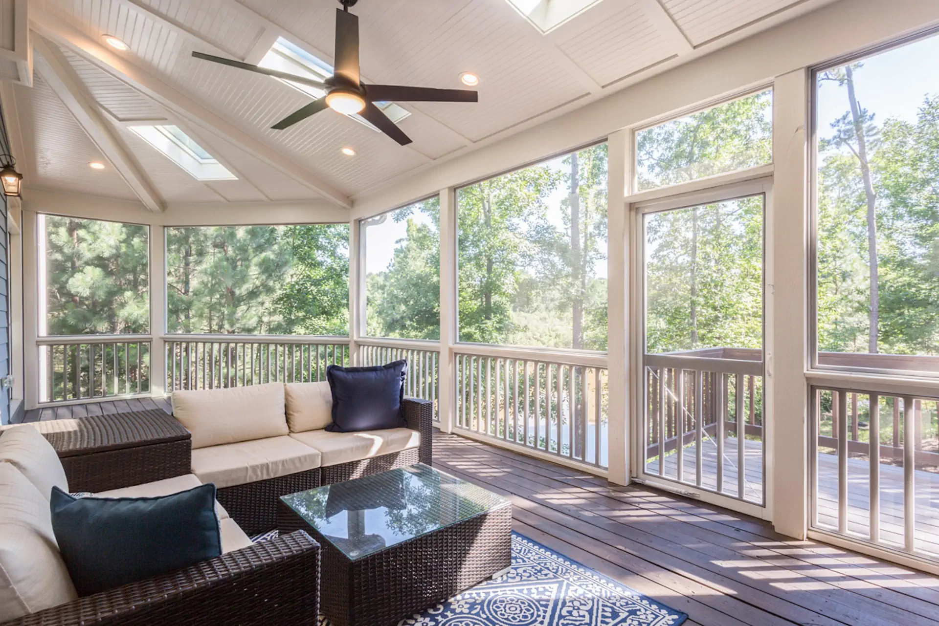 Deck addition