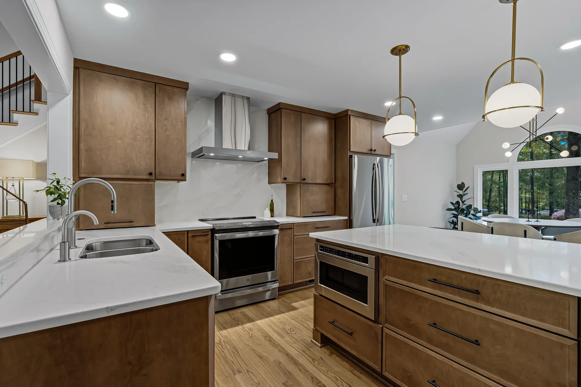 Contemporary Transitional Kitchen Remodel in Apex, NC by Wake Remodeling project photo 2
